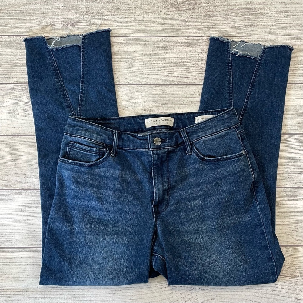 Social Standard by Sanctuary Mid-Rise Kick Crop